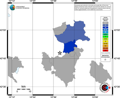 Mappa MCS - territori comuni