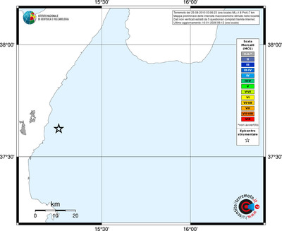 Mappa MCS - territori località