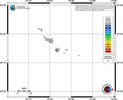 Mappa MCS - territori località