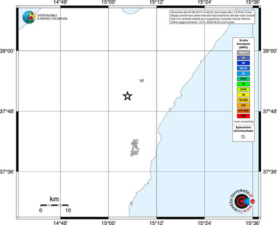 Mappa EMS - territori località