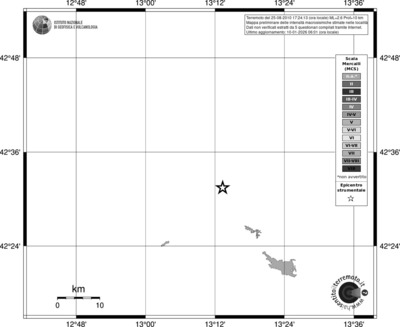 Mappa MCS - territori località