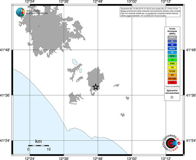 Mappa EMS - territori località
