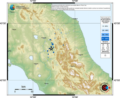 Mappa comuni con almeno 3 questionari