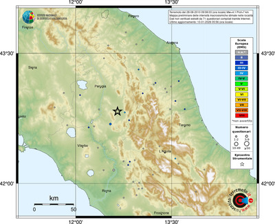 Mappa EMS - località