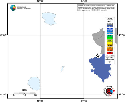 Mappa MCS - territori comuni