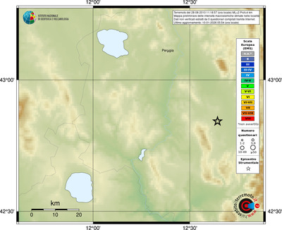 Mappa EMS - località