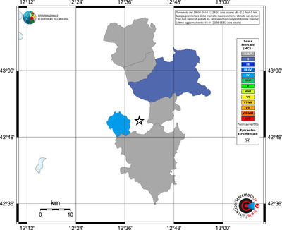 Mappa MCS - territori comuni