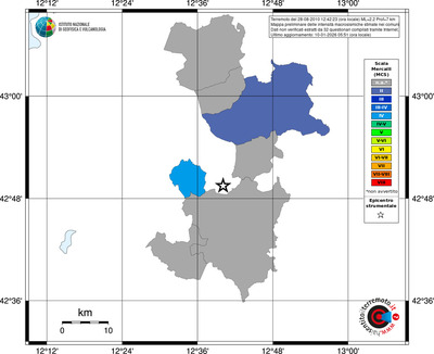 Mappa MCS - territori comuni