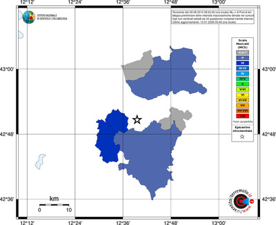 Mappa MCS - territori comuni