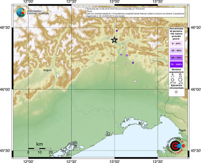 Mappa comuni con almeno 3 questionari