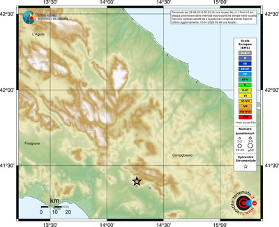 Mappa EMS - località