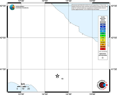Mappa MCS - territori località