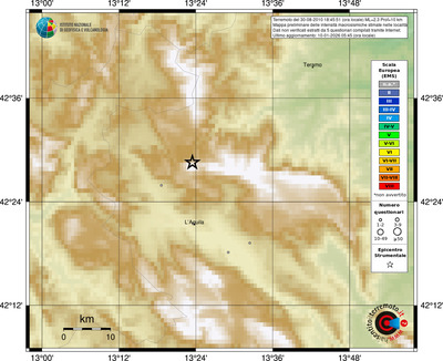 Mappa EMS - località