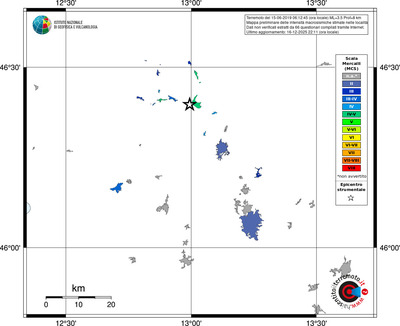Mappa MCS - territori località