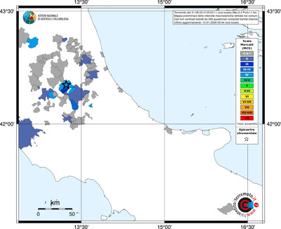 Mappa MCS - territori comuni