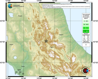 Mappa comuni con almeno 3 questionari