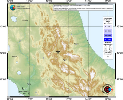Mappa comuni con almeno 3 questionari