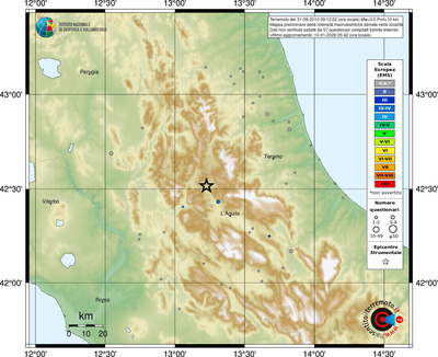 Mappa EMS - località