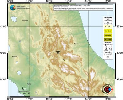 Mappa comuni con almeno 3 questionari