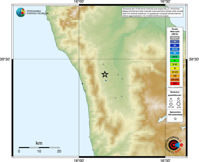 Mappa MCS - località