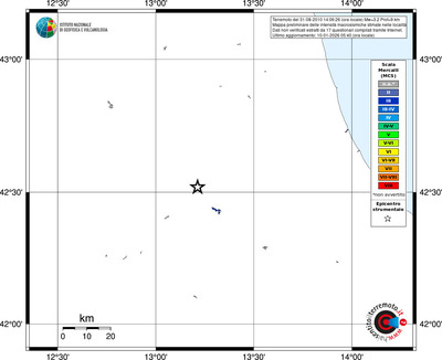 Mappa MCS - territori località