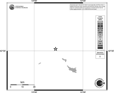 Mappa EMS - territori località