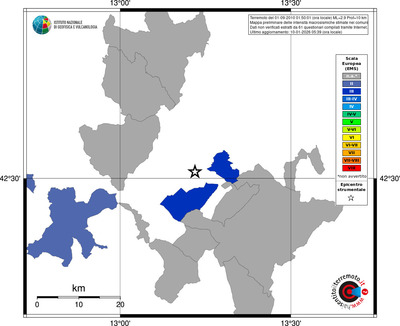 Mappa EMS - territori comuni