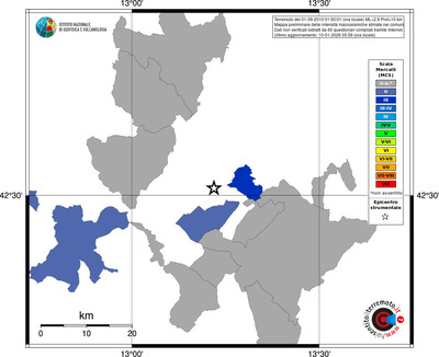 Mappa MCS - territori comuni