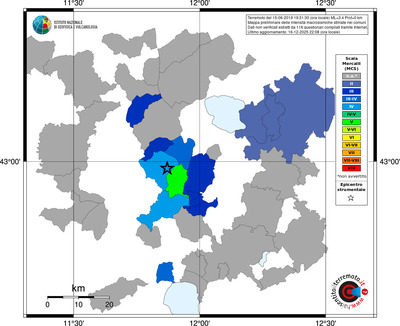 Mappa MCS - territori comuni