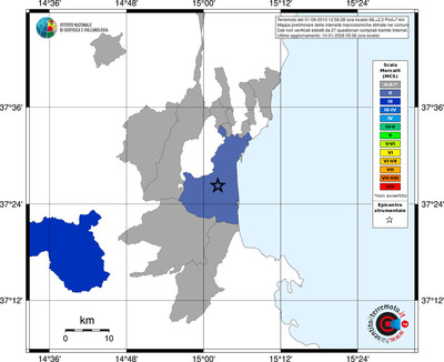 Mappa MCS - territori comuni