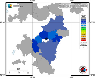 Mappa MCS - territori comuni