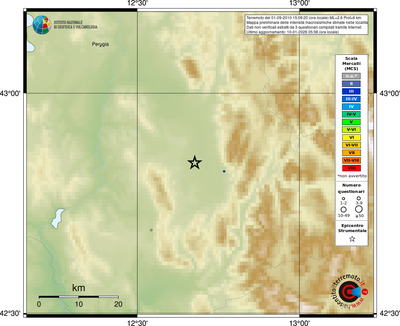 Mappa MCS - località