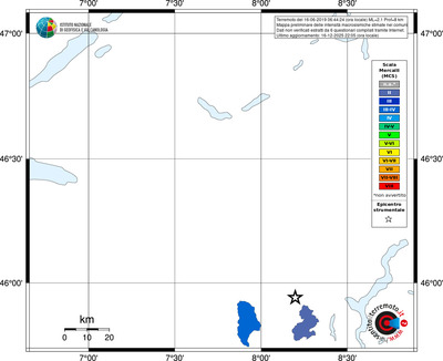 Mappa MCS - territori comuni