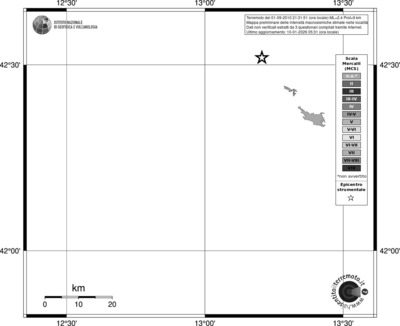 Mappa MCS - territori località