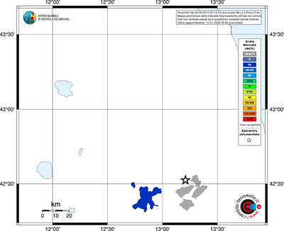 Mappa MCS - territori comuni