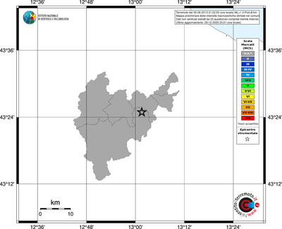 Mappa MCS - territori comuni