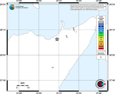 Mappa EMS - territori località