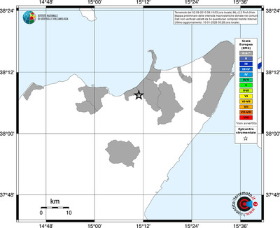 Mappa EMS - territori comuni