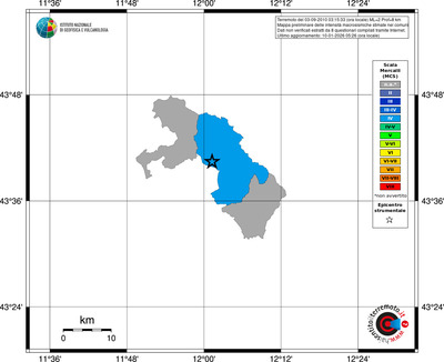 Mappa MCS - territori comuni