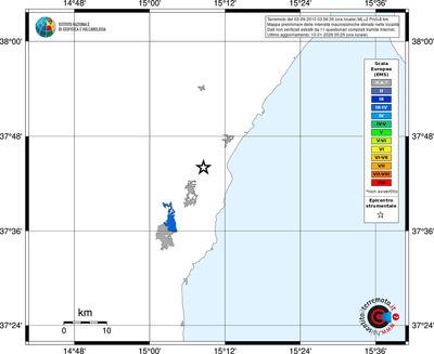 Mappa EMS - territori località