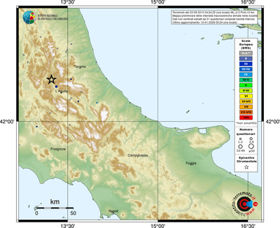 Mappa EMS - località