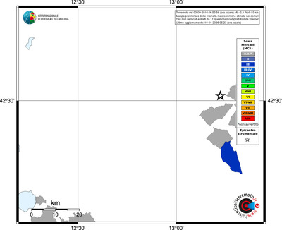 Mappa MCS - territori comuni