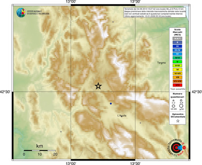 Mappa MCS - località