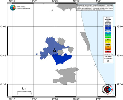 Mappa MCS - territori comuni