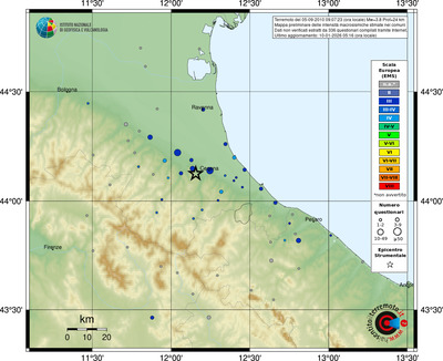 Mappa EMS - comuni