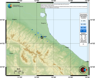 Mappa comuni con almeno 3 questionari
