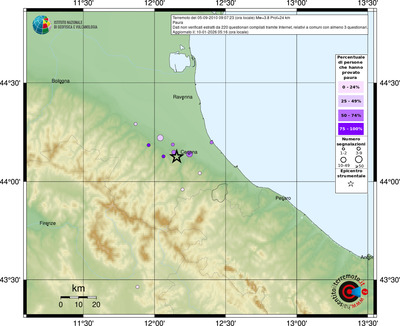 Mappa comuni con almeno 3 questionari