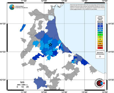 Mappa MCS - territori comuni