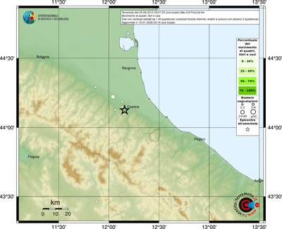 Mappa comuni con almeno 3 questionari
