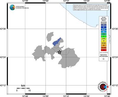 Mappa MCS - territori comuni